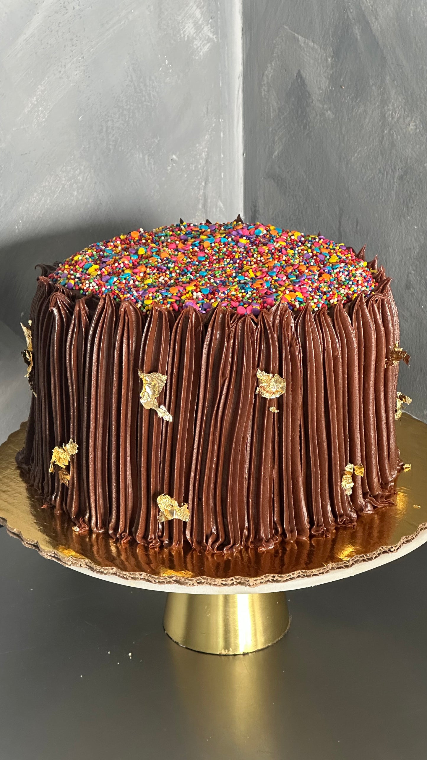 Birthday Cake de Chocolate