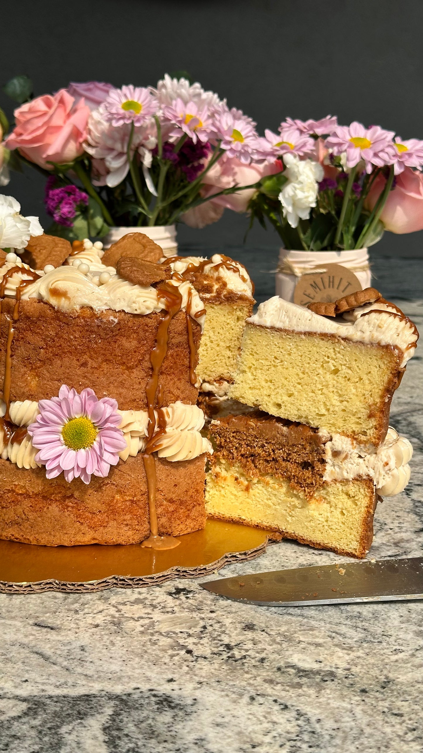 BISCOFF CRUNCH CAKE