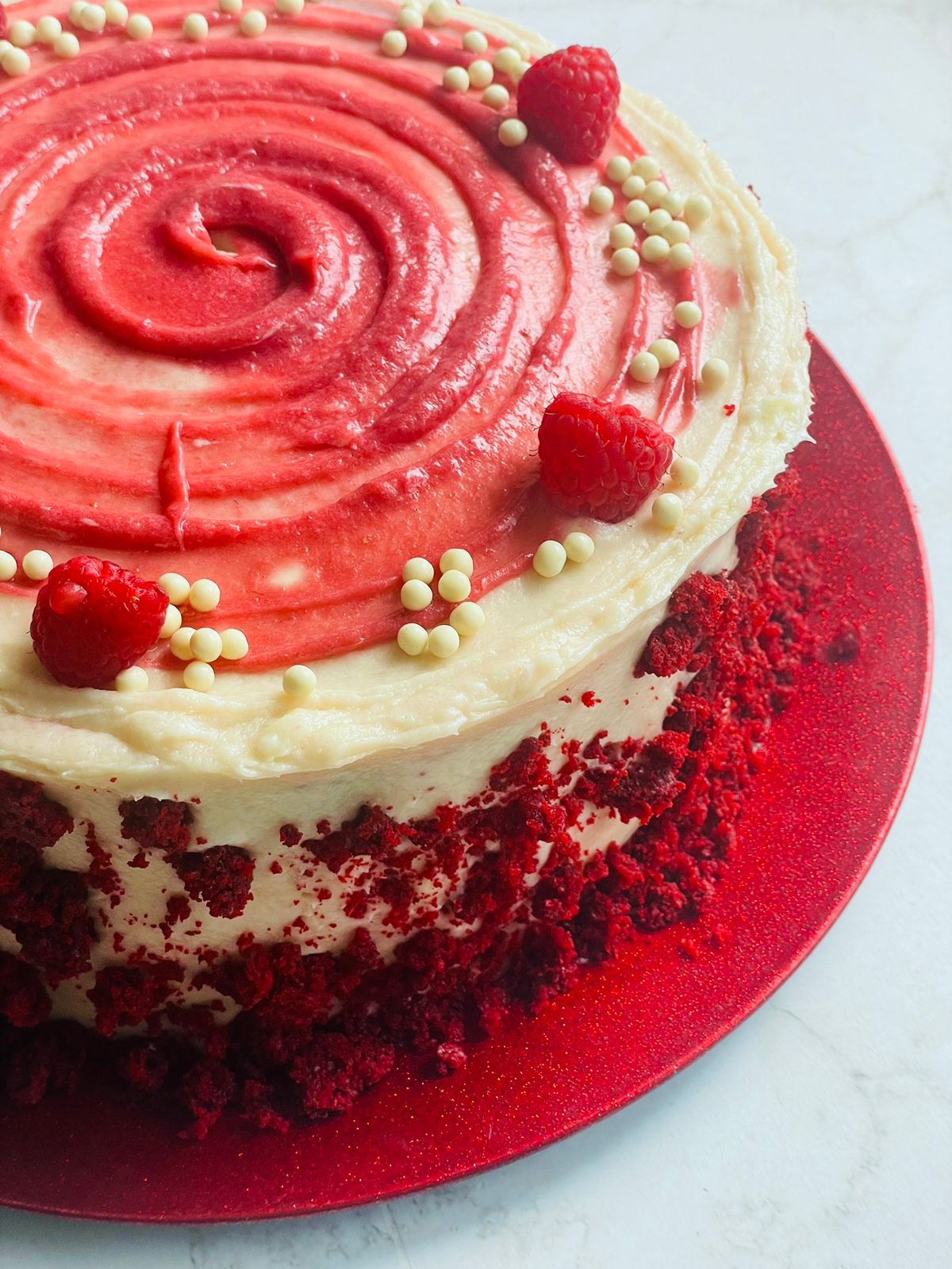 RED VELVET FRAMBUESA - Recetario Digital