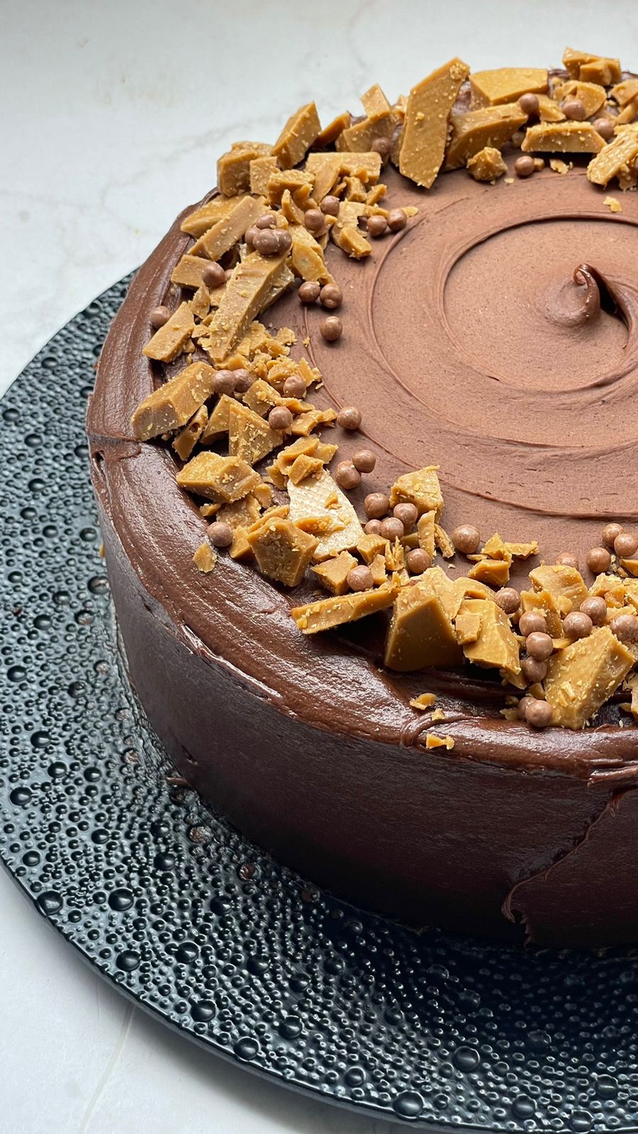 PASTEL DE CHOCOLATE CON TOFFEE - Recetario Digital