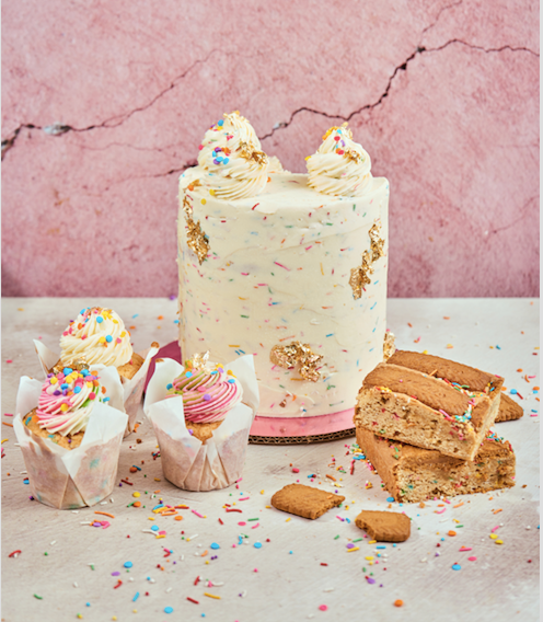 PASTEL & CUPCAKES FUNFETTI   - En Línea