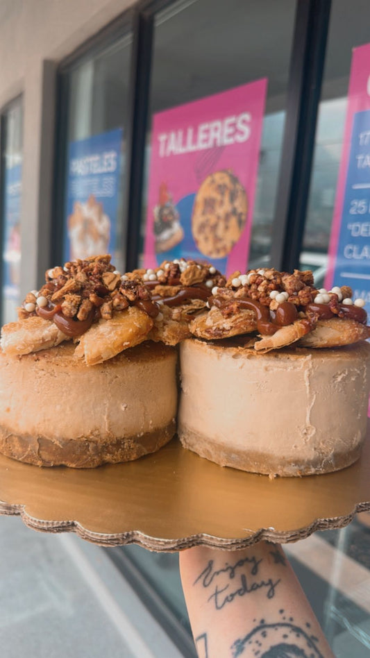 TRIO DE CHEESECAKES BISCOFF